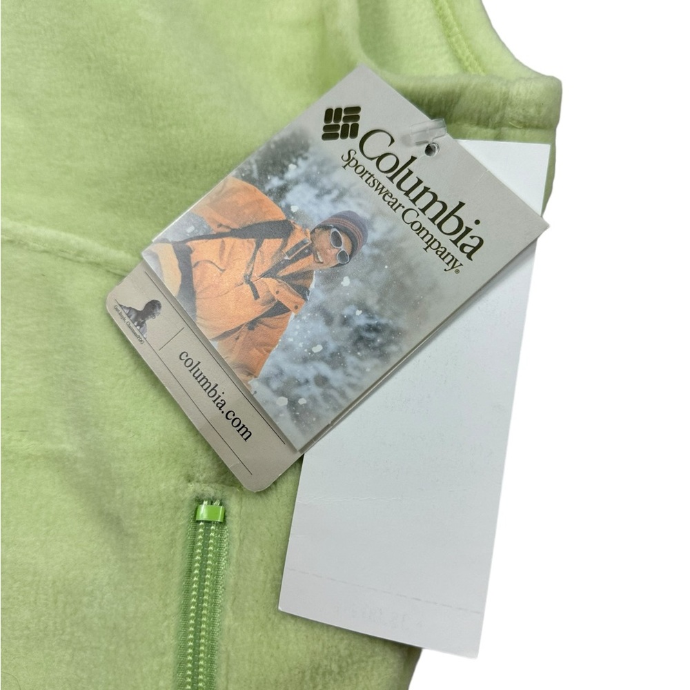 COLUMBIA: NWT Women’s Fleece Fern Creek Vest in Margarita color- Size Small - Picture 7 of 10